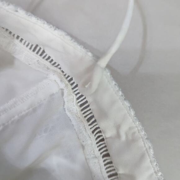 Rachel Zoe Margo Floral Lace Jumpsuit Sleeveless White Ecru Size 2 Preowned - Picture 9 of 12